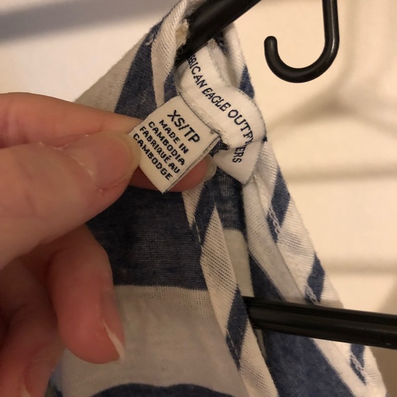 AE Striped Drape Top - Picture 3 of 3